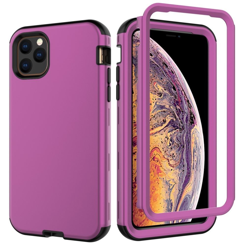 marque generique - Coque en TPU antidérapant antichoc violet foncé pour votre Apple iPhone 11 Pro Max 6.5 pouces (2019) - Coque, étui smartphone