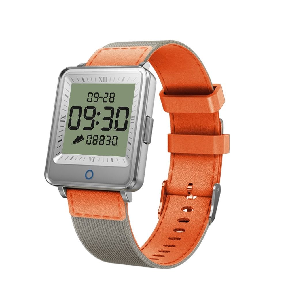 Wewoo - Bracelet connecté V16 1,2 pouces IPS double écran Smartwatch IP67 étanchebracelet en nylonrappel des appels de soutien / surveillance de la fréquence cardiaque / de la pression artérielle / du sommeil / Oxymètre - Bracelet connecté