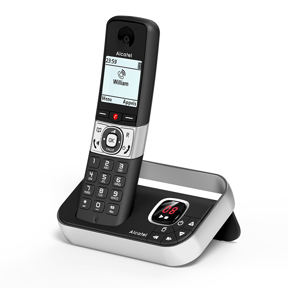 Alcatel - Telephone fixe Alcatel F890 solo avec Répondeur - Téléphone fixe-répondeur