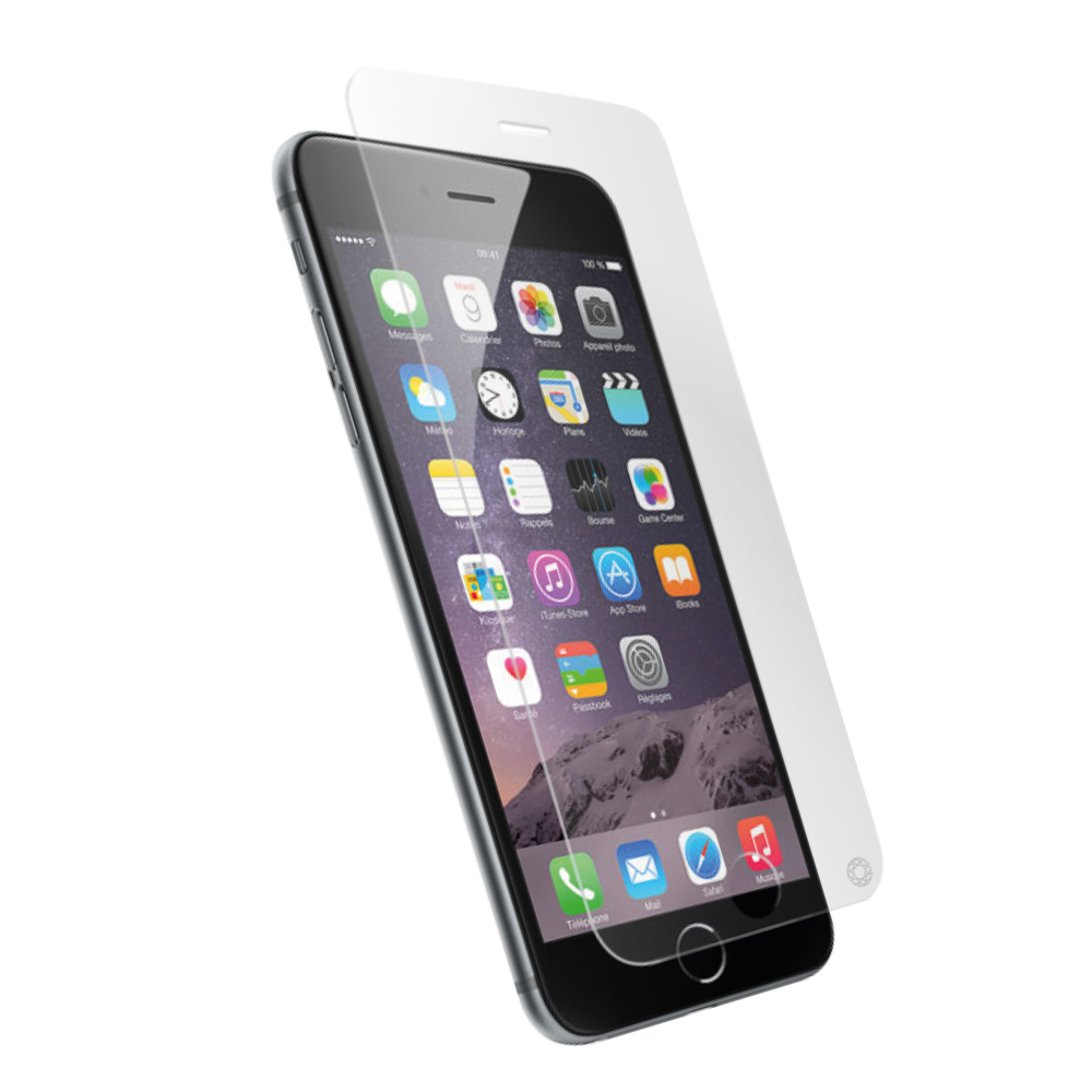 Force Glass - Verre trempé iPhone 7 Plus - Transparent - Protection écran smartphone