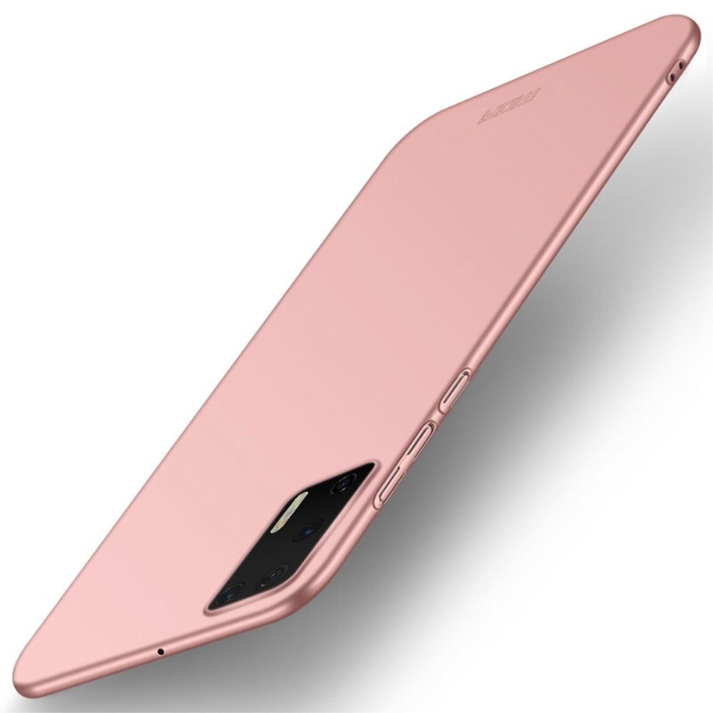 Mofi - Coque en TPU bouclier mince givré rigide or rose pour votre Huawei P40 - Coque, étui smartphone