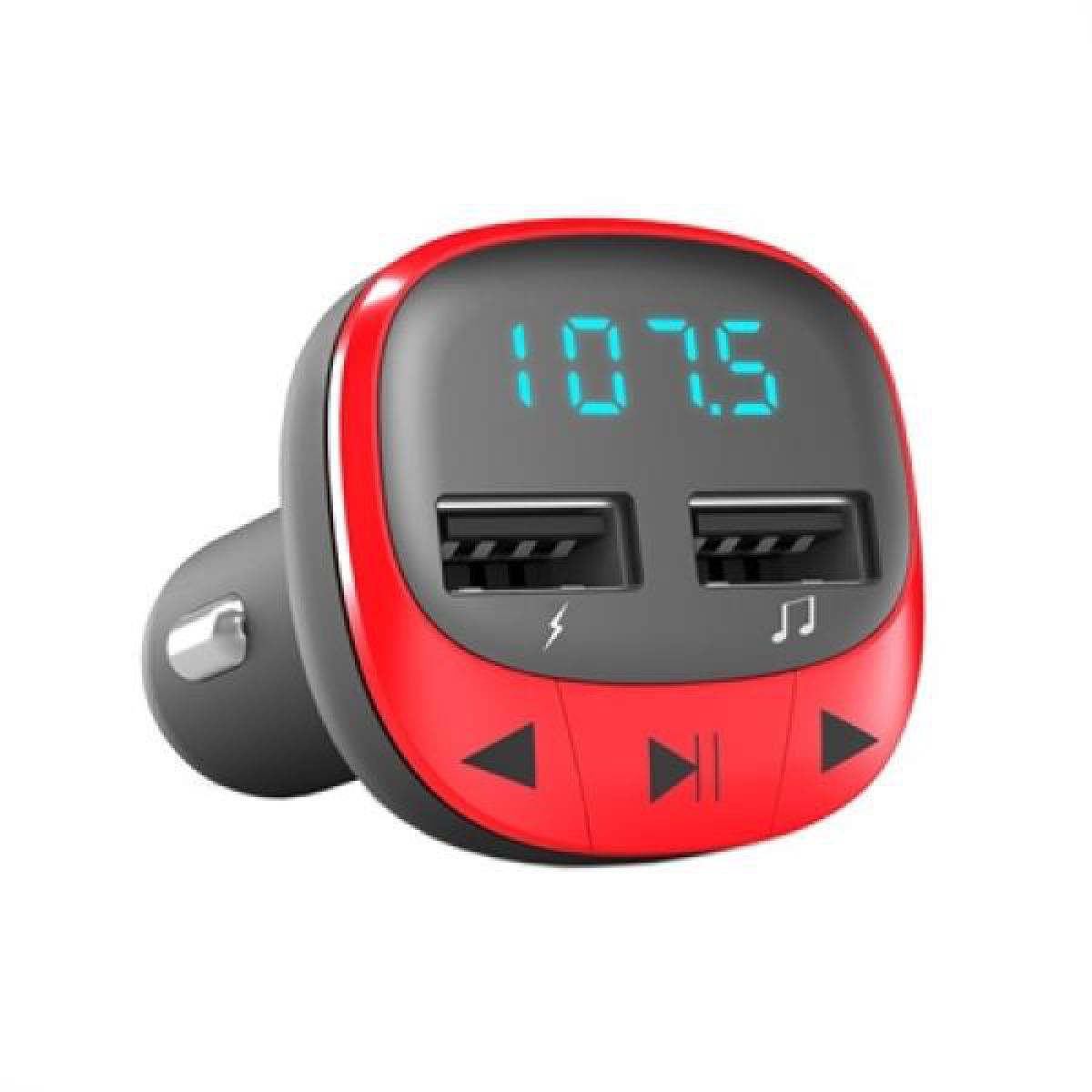 Energy Sistem - Energy sistem Car Transmitter FM Red (microSD,MP3) - Bracelet connecté