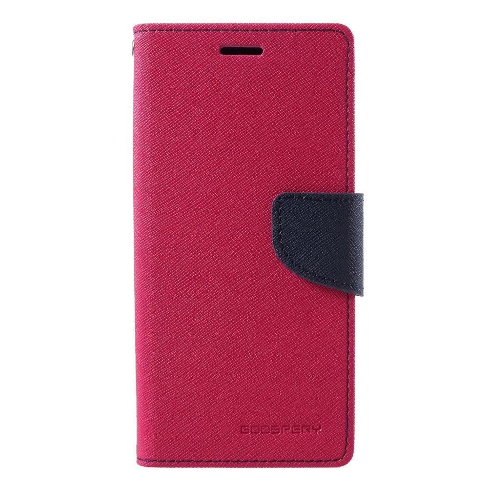 marque generique - Etui en PU journal de fantaisie couleur rose pour votre Samsung Galaxy A6 (2018) - Autres accessoires smartphone