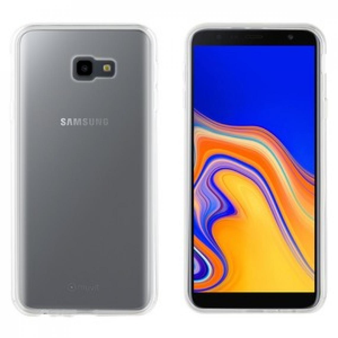 Muvit - Pp Coque Crystal Soft Transparente: Samsung Galaxy J4+2018 - Coque, étui smartphone
