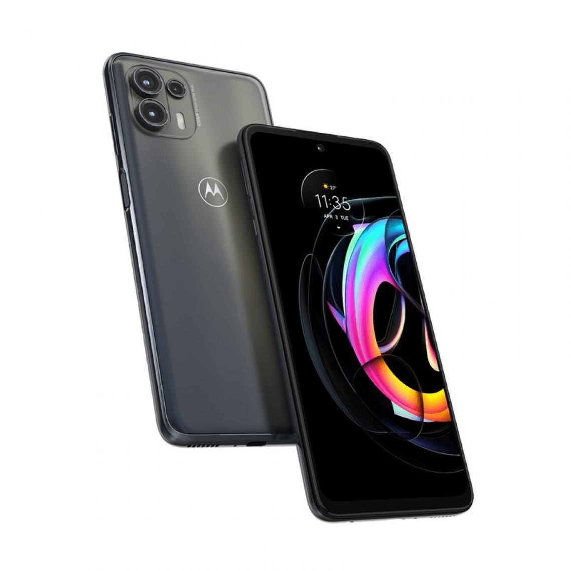 Inconnu - TIM Motorola Edge 20 Lite 17 cm (6.7``) Double SIM Android 11 5G USB Type-C 6 Go 128 Go 5000 mAh Graphite - Smartphone Android