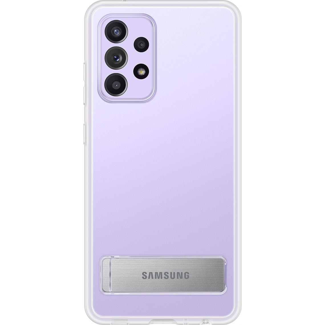 Samsung - Clear Standing Cover pour Galaxy A52 - Transparent - Coque, étui smartphone