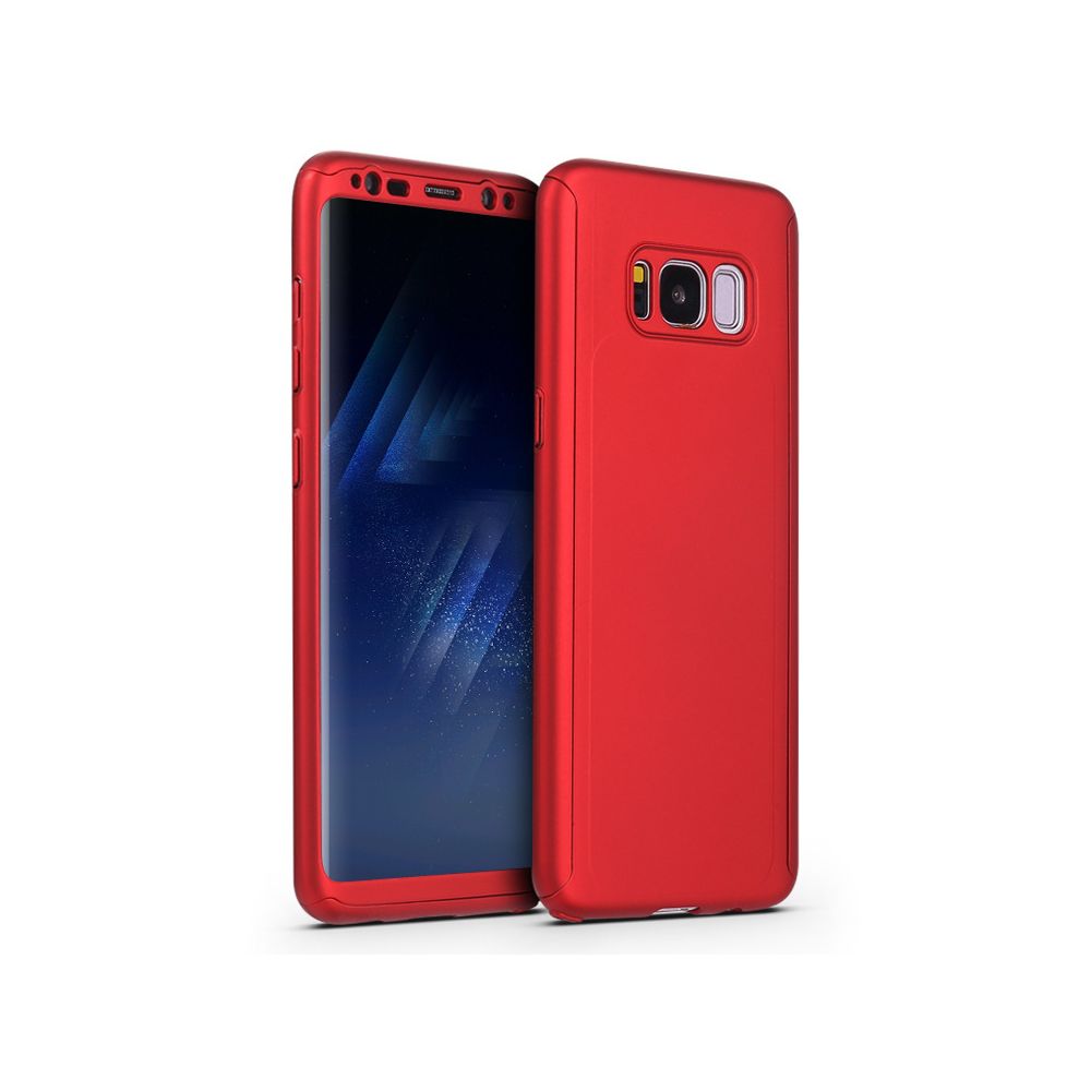marque generique - Etui coque dur antichoc pour Samsung Galaxy Note 8 - Rouge - Coque, étui smartphone