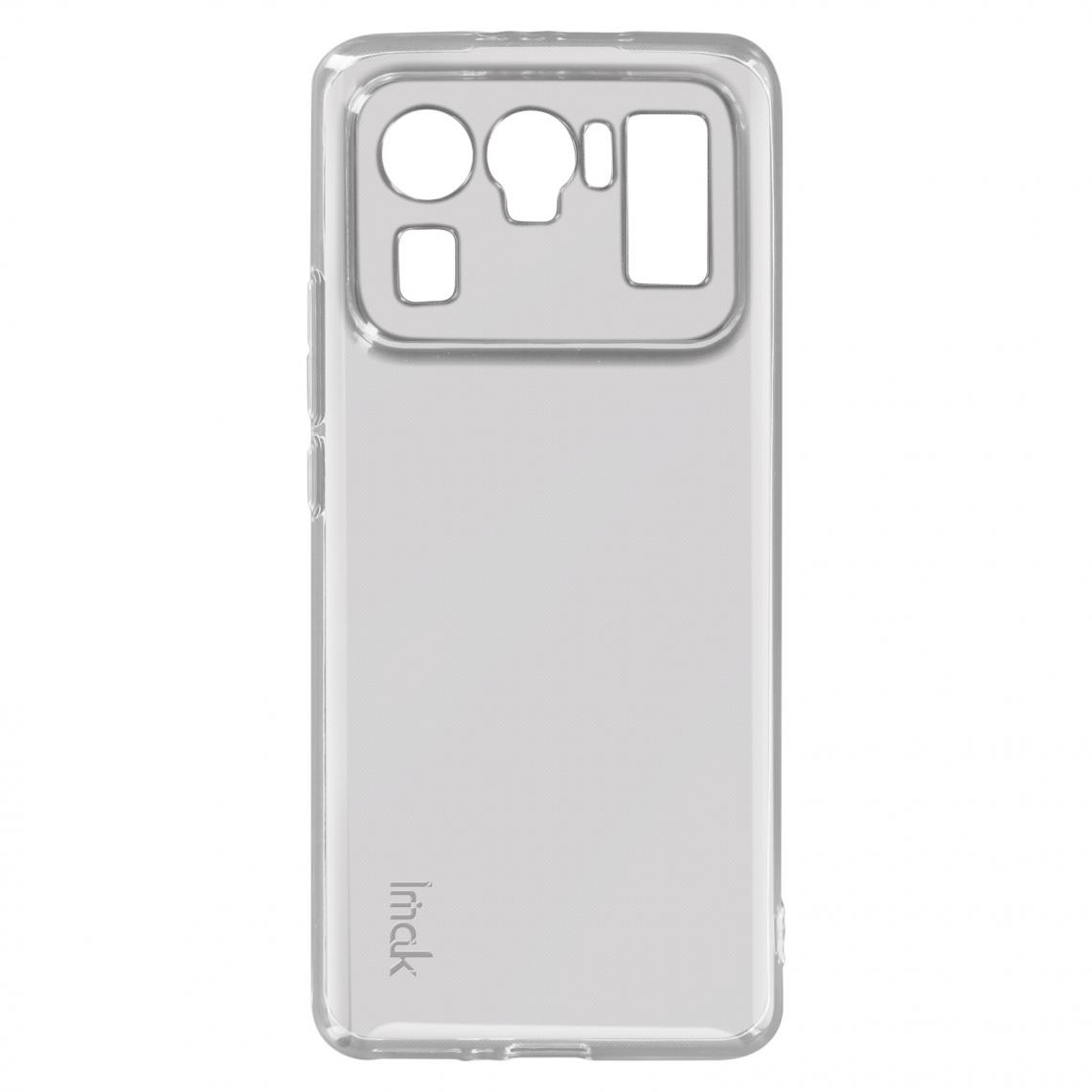 Imak - Coque Xiaomi Mi 11 Ultra 5G Silicone Souple Fine Imak UX Séries Transparent - Coque, étui smartphone