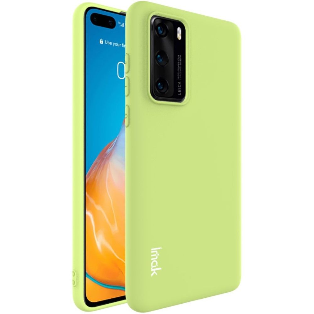 Imak - Coque en TPU mat souple vert pour votre Huawei P40 - Coque, étui smartphone