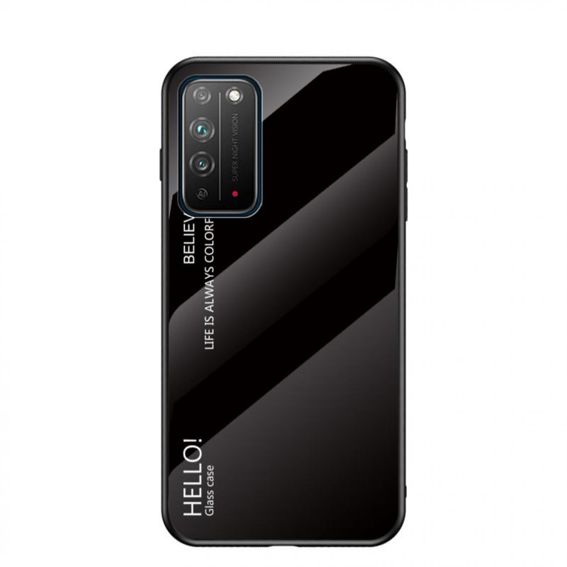 OtterBox - Housse Etui Coque de protection pour Huawei Honor X10 Arriere Rigide dégradé [Noir] - Coque, étui smartphone