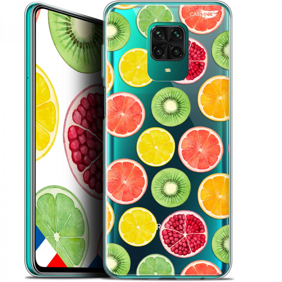 Caseink - Coque arrière Xiaomi Redmi Note 9 PRO (6.67 ) Gel HD [ Nouvelle Collection - Souple - Antichoc - Imprimé en France] Fruity Fresh - Coque, étui smartphone
