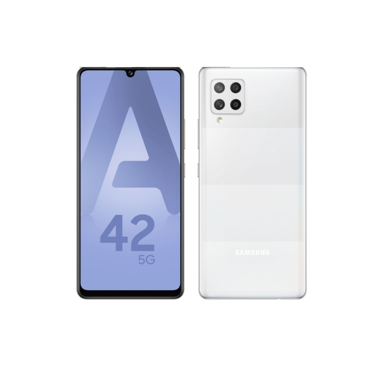 Samsung - Galaxy A42 5G 128 Go Blanc - Smartphone Android