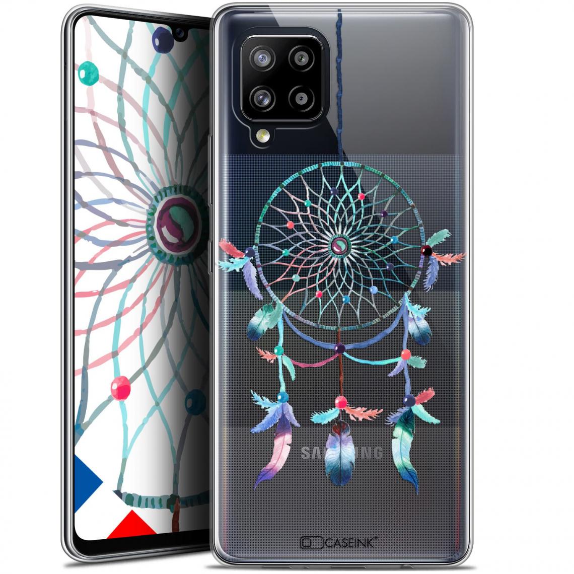 Caseink - Coque Pour Samsung Galaxy A42 5G (6.6 ) [Gel HD Collection Dreamy Design Attrape Rêves Rainbow - Souple - Ultra Fin - Imprimé en France] - Coque, étui smartphone