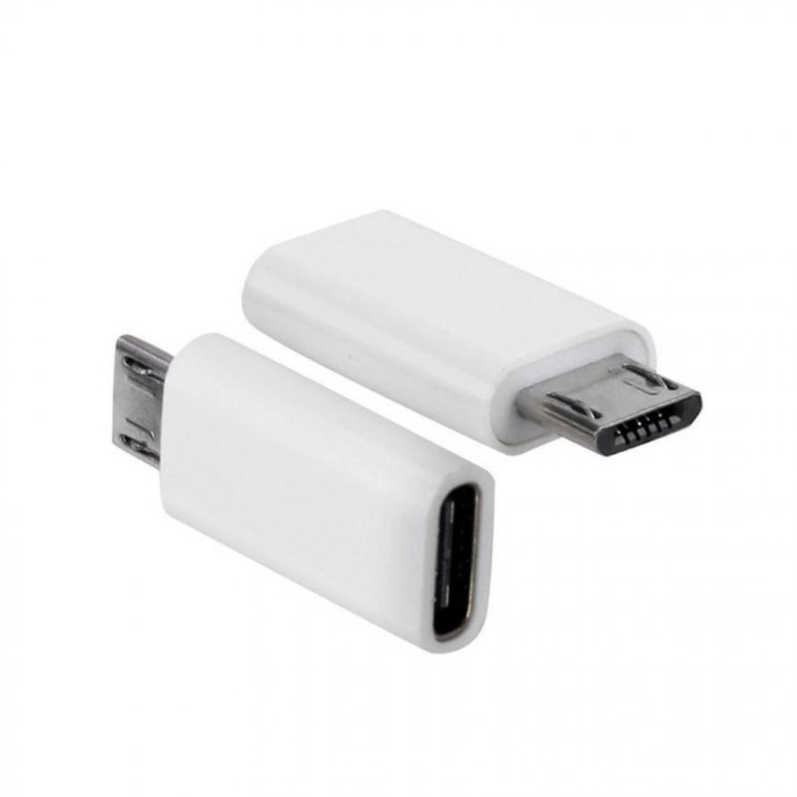 Phonecare - Adaptateur Data Transfer + Chargeur - Type C To Micro Usb - Autres accessoires smartphone
