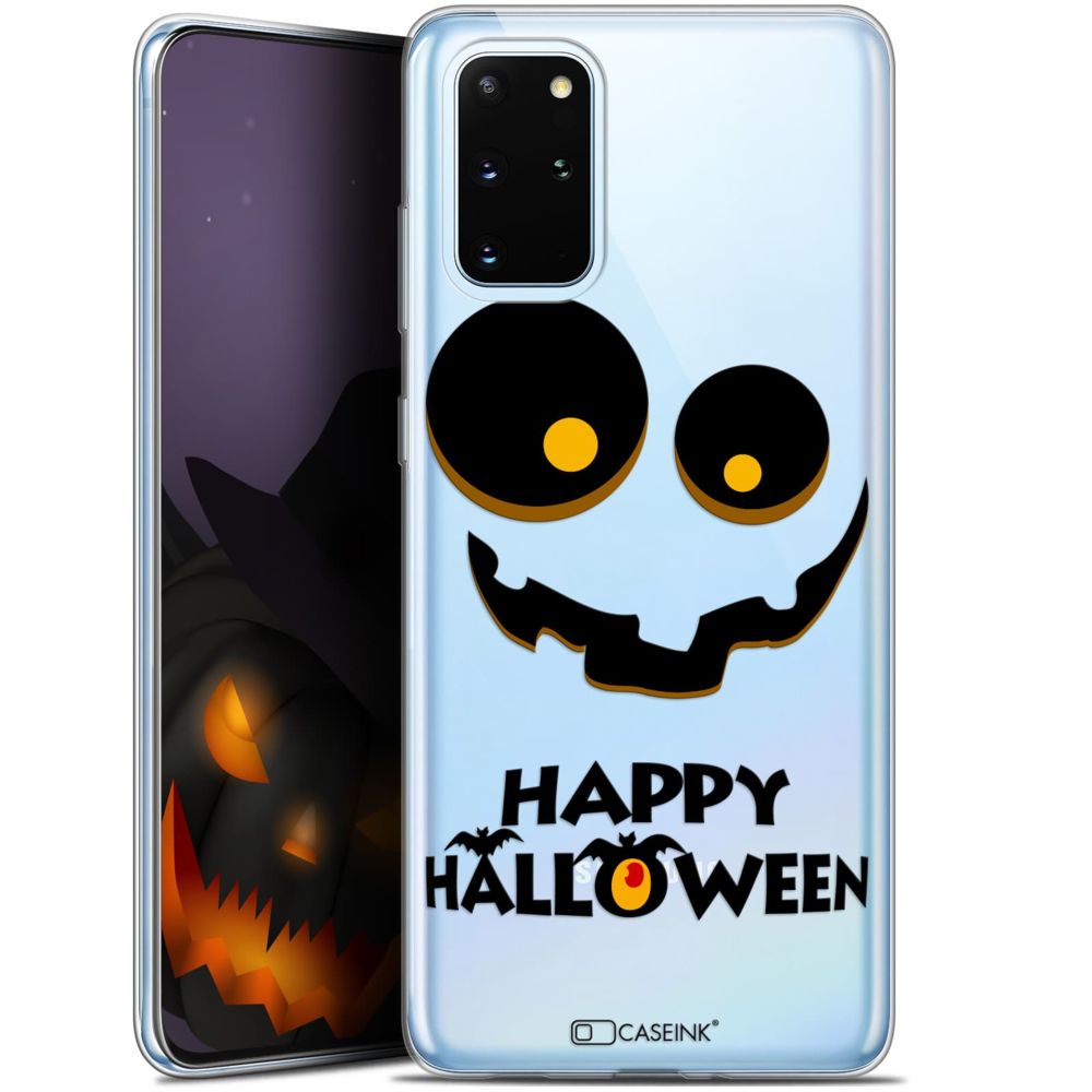 Caseink - Coque Pour Samsung S20+ (6.7 ) [Gel HD Collection Halloween Design Happy - Souple - Ultra Fin - Imprimé en France] - Coque, étui smartphone