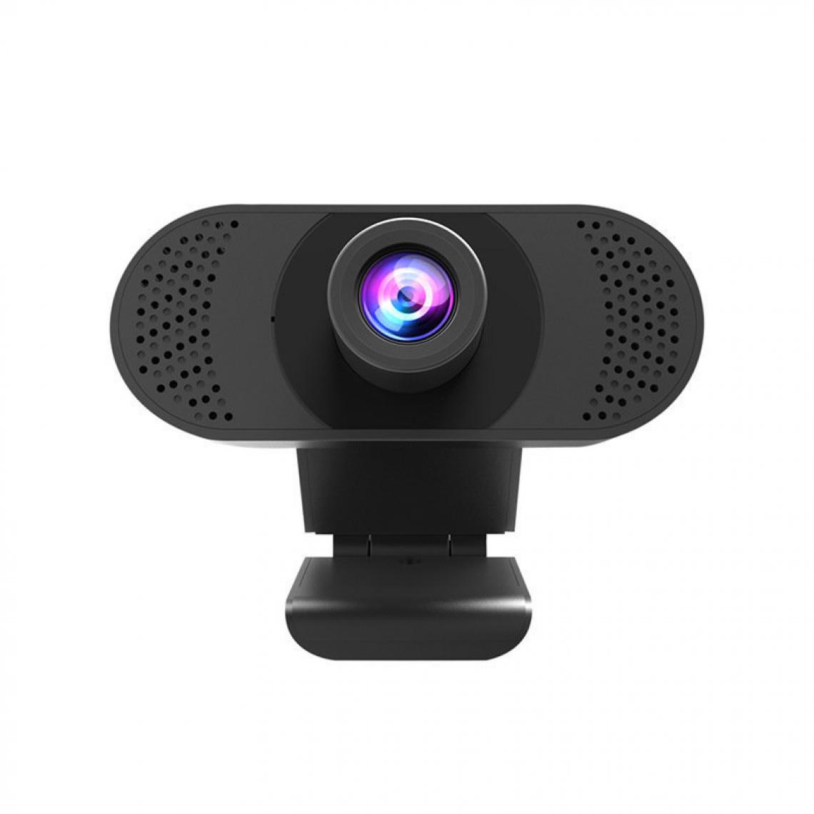 Chrono - 1080p Webcam Avec Microphone Pour PC Full HD Caméra Web USB pour la diffusion en continu, les appels vidéo, l'étude en ligne, la conférence, l'enregistrement Suppression du bruit du microphone(Noir) - Autres accessoires smartphone