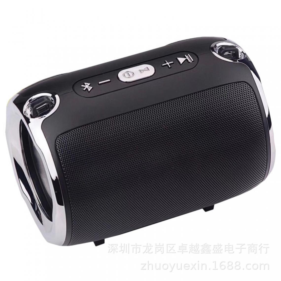 Universal - Petit haut-parleur Bluetooth portable avec FM radio musique subwoofer TF AUX haut-parleur USB Ordinateur Téléphone mobile | Haut-parleurs extérieurs (noir) - Hauts-parleurs