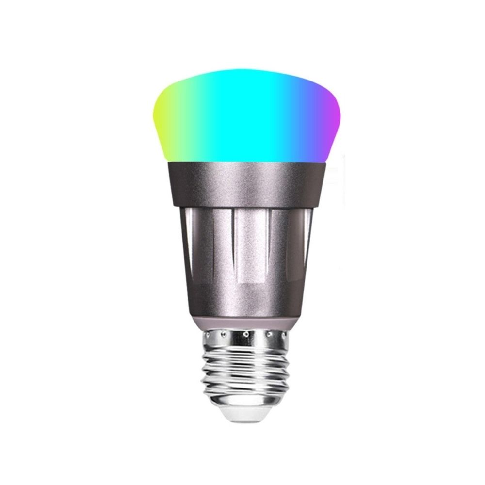Wewoo - Ampoule LED connectée E27 7W WiFi Smart Bulb APP Télécommande Tonalité RGBW Voice Light - Lampe connectée