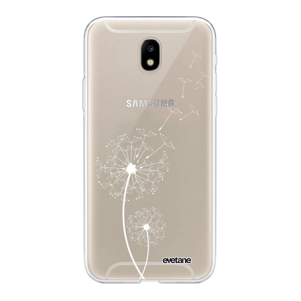Evetane - Coque Samsung Galaxy J5 2017 souple transparente Pissenlit blanc Motif Ecriture Tendance Evetane. - Coque, étui smartphone