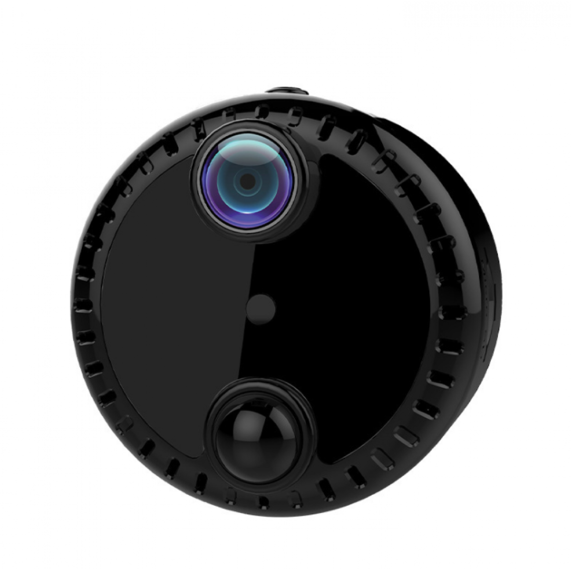 Chrono - Enregistrement à temps plein de vision nocturne de mini caméra 1080P pour la sécurité à domicile(Noir) - Autres accessoires smartphone