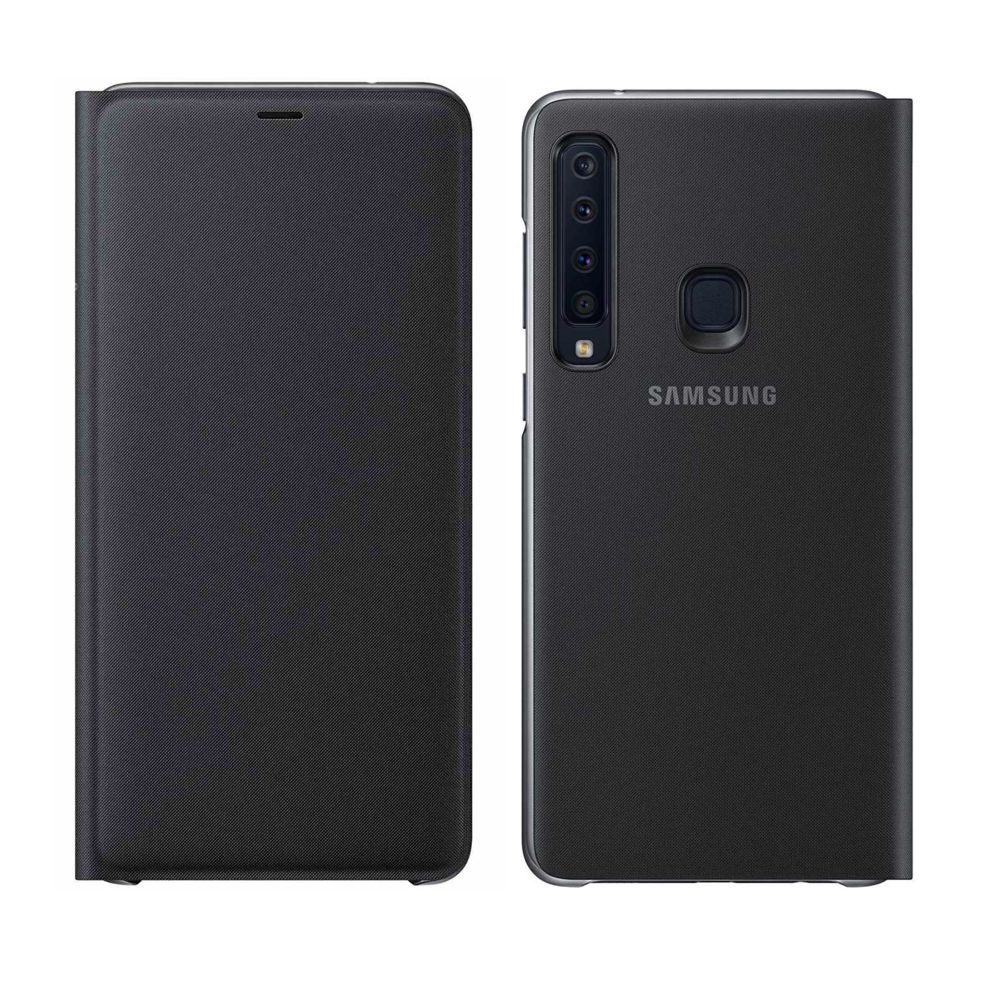 Samsung - Samsung Wallet Cover Galaxy A9 (2018) black - Autres accessoires smartphone