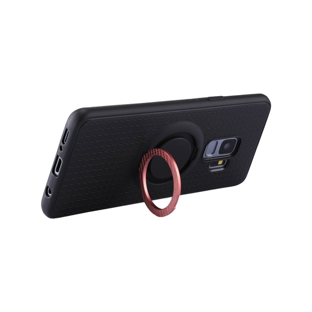 Wewoo - Coque rose pour Samsung Galaxy S9 Mot Motif TPU Housse de protection arrière avec support - Coque, étui smartphone
