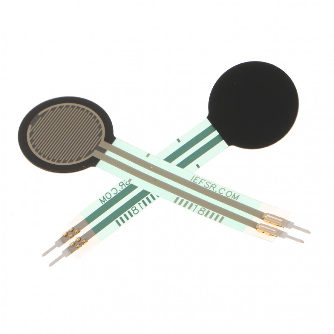 marque generique - 2Pcs FSR402 Force Sensing Resistor 1.27cm Force Pressure Sensor pour - Capteur de plante connecté