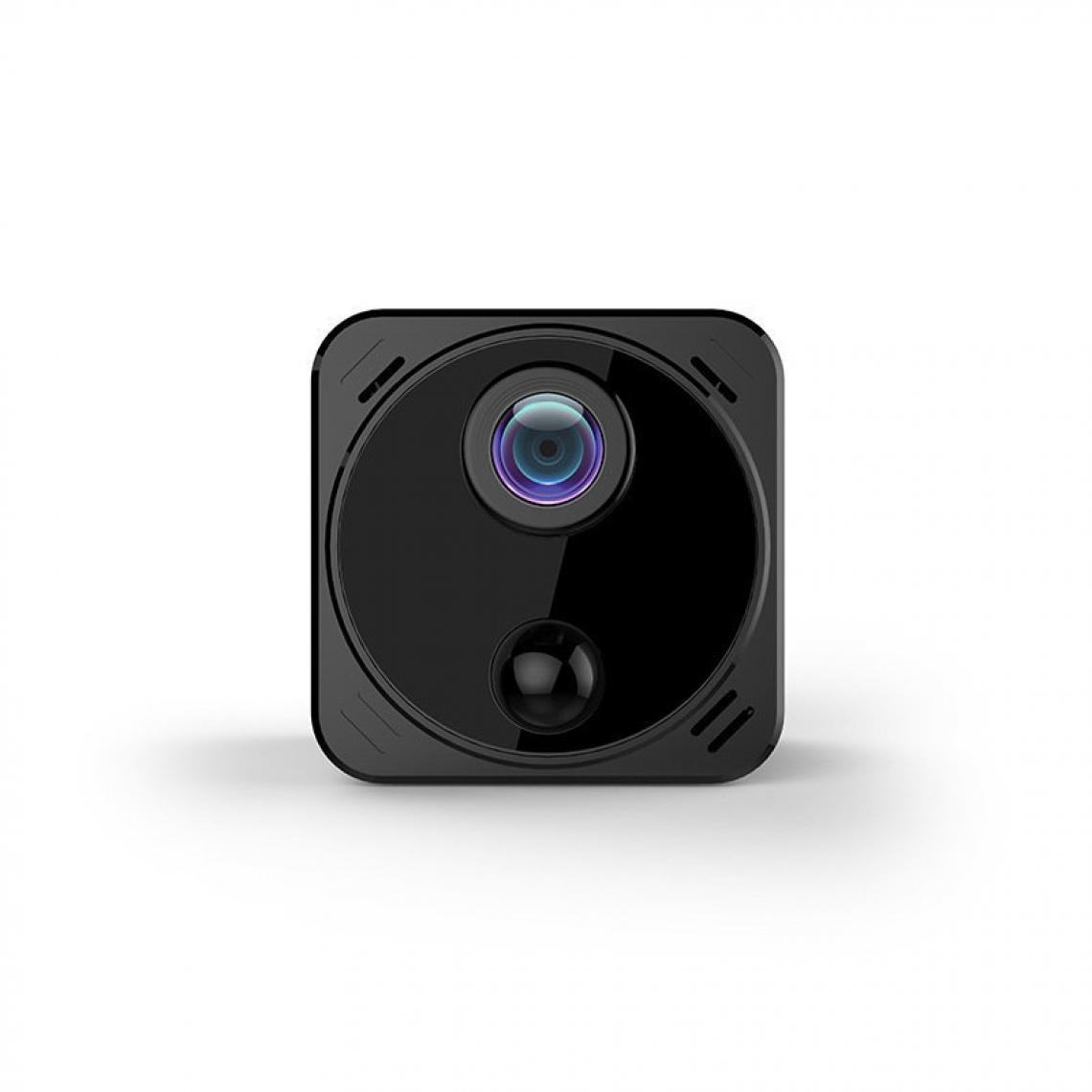 Chrono - Mini caméra de sécurité connexion WiFi vraie caméra haute définition 1080P nounou, avec fonction de vision nocturne de détection de mouvement(Noir) - Autres accessoires smartphone