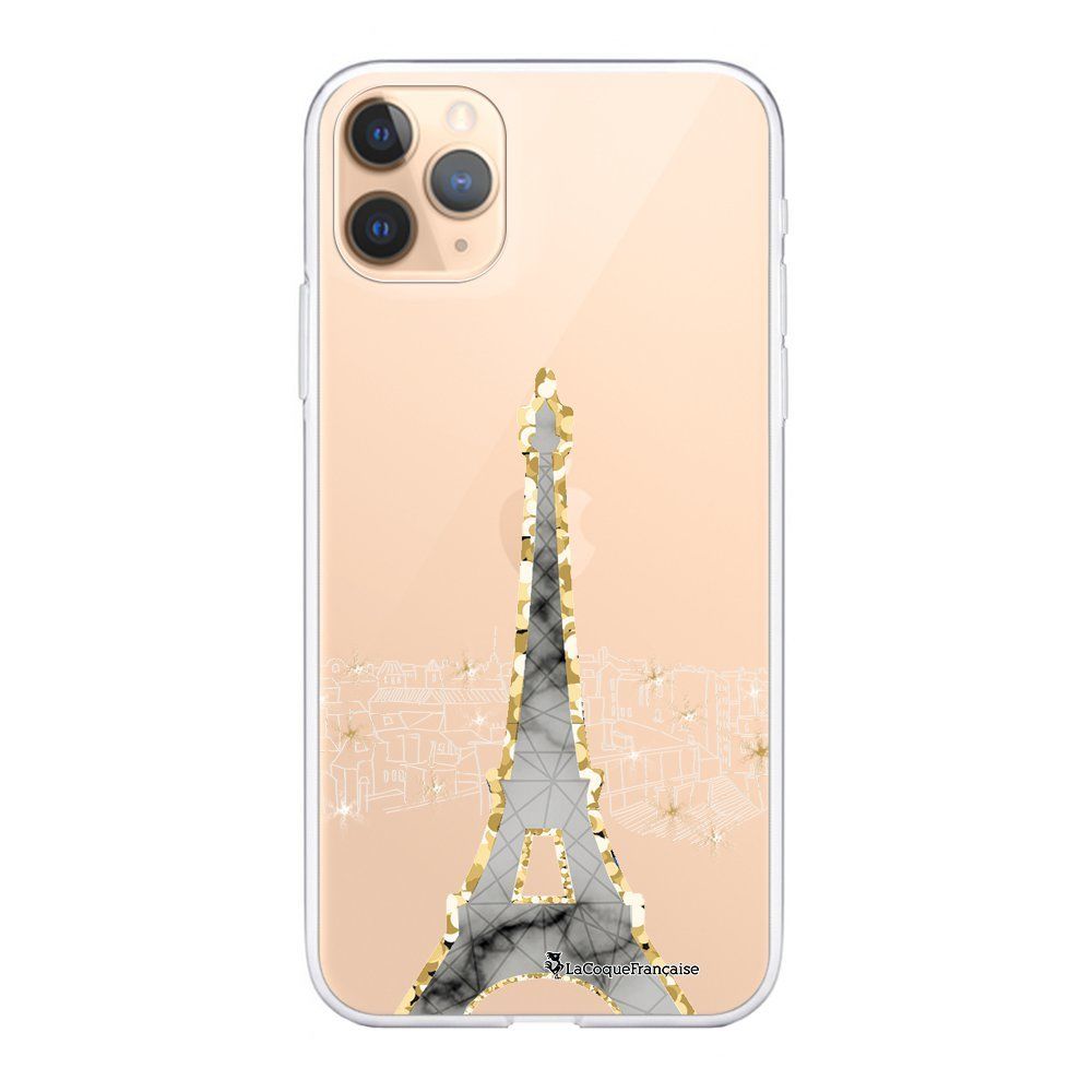 La Coque Francaise - Coque iPhone 11 Pro souple transparente Illumination de paris Motif Ecriture Tendance La Coque Francaise - Coque, étui smartphone