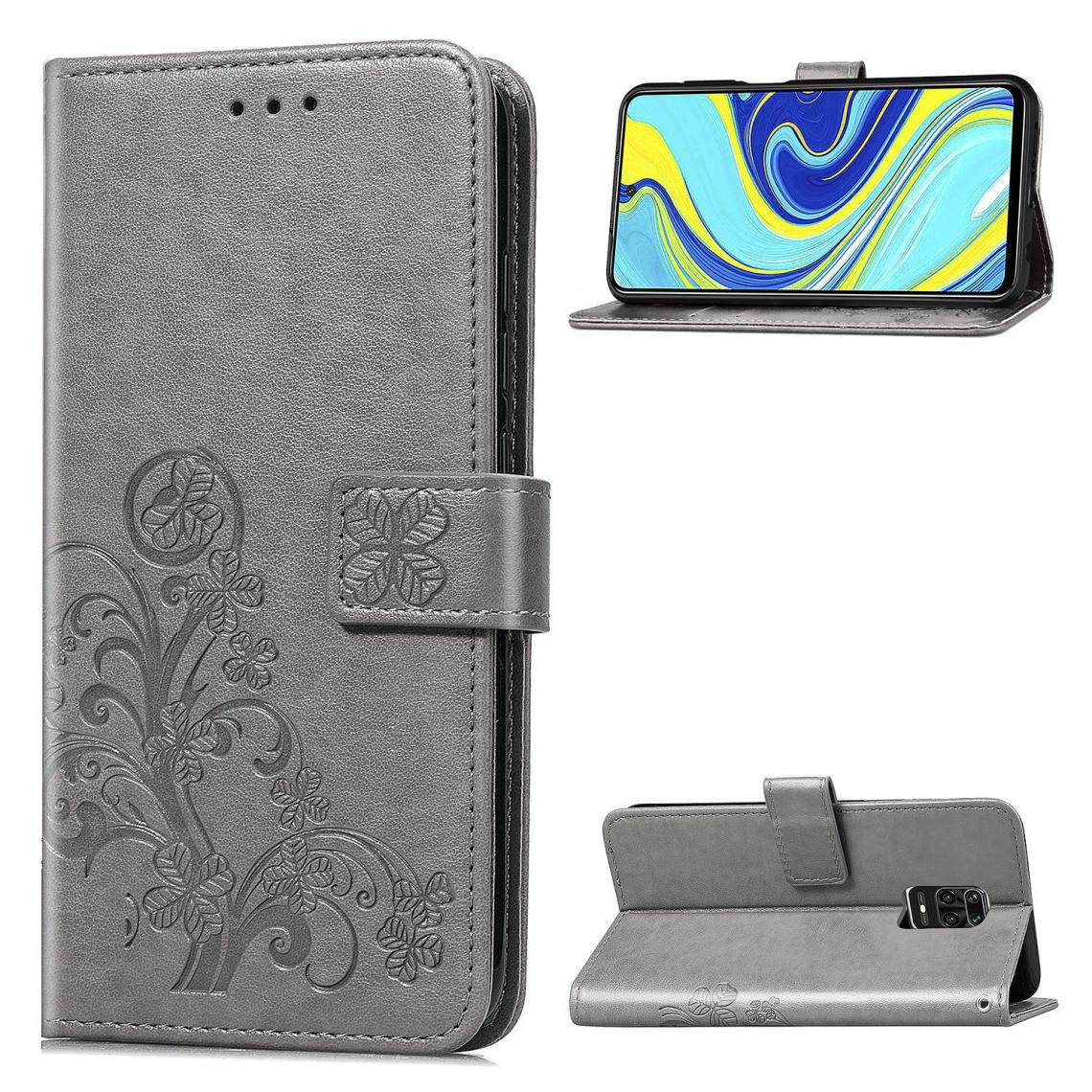 OtterBox - Redmi Note 9S/Note 9 Pro/Note 9 Pro Max Housse Etui Coque de protection type portefeuille (lys) [Gris] - Coque, étui smartphone