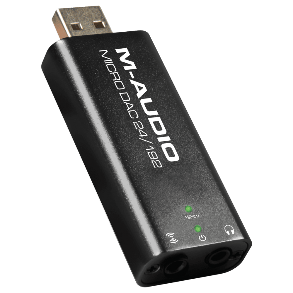 M-Audio - M-AUDIO MicroDACII - Convertisseurs Audio - DAC USB - Effets et périphériques