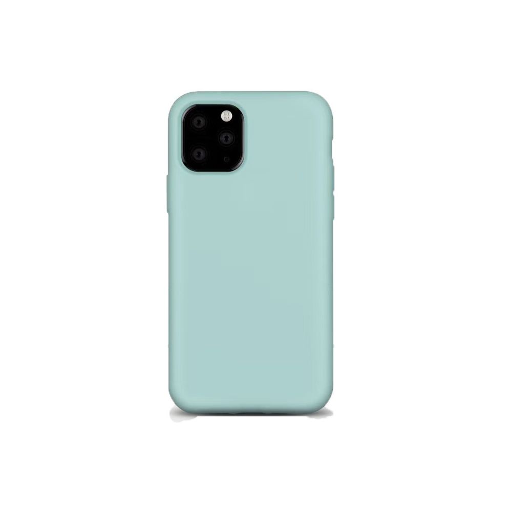 marque generique - Coque de silicone soule pour Apple iPhone 11 6.1"" - Vert clair - Coque, étui smartphone