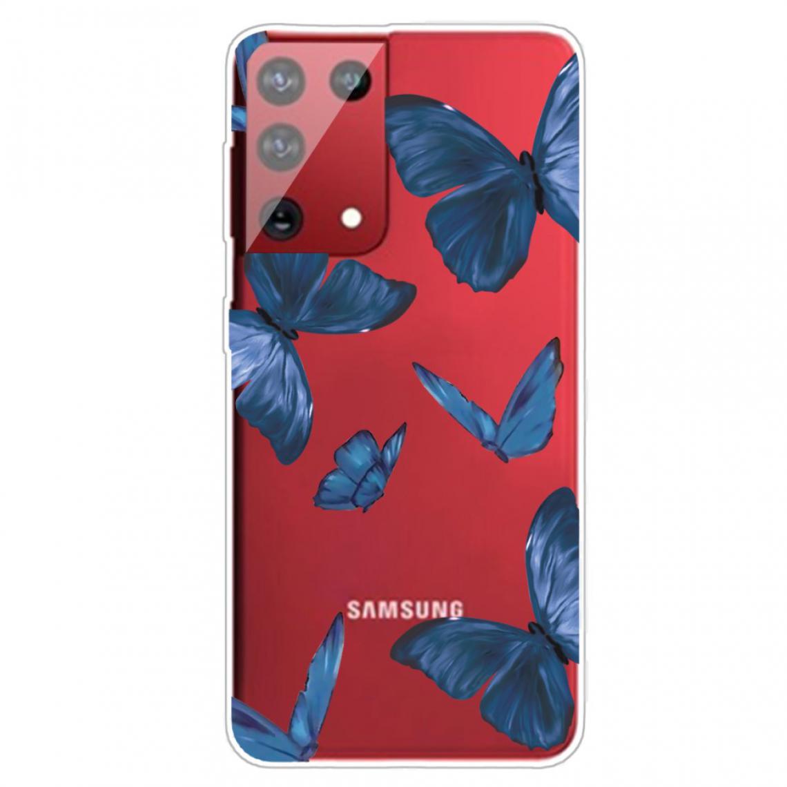 Other - Coque en TPU conception d'impression de motif papillon bleu pour votre Samsung Galaxy S30 Ultra - Coque, étui smartphone