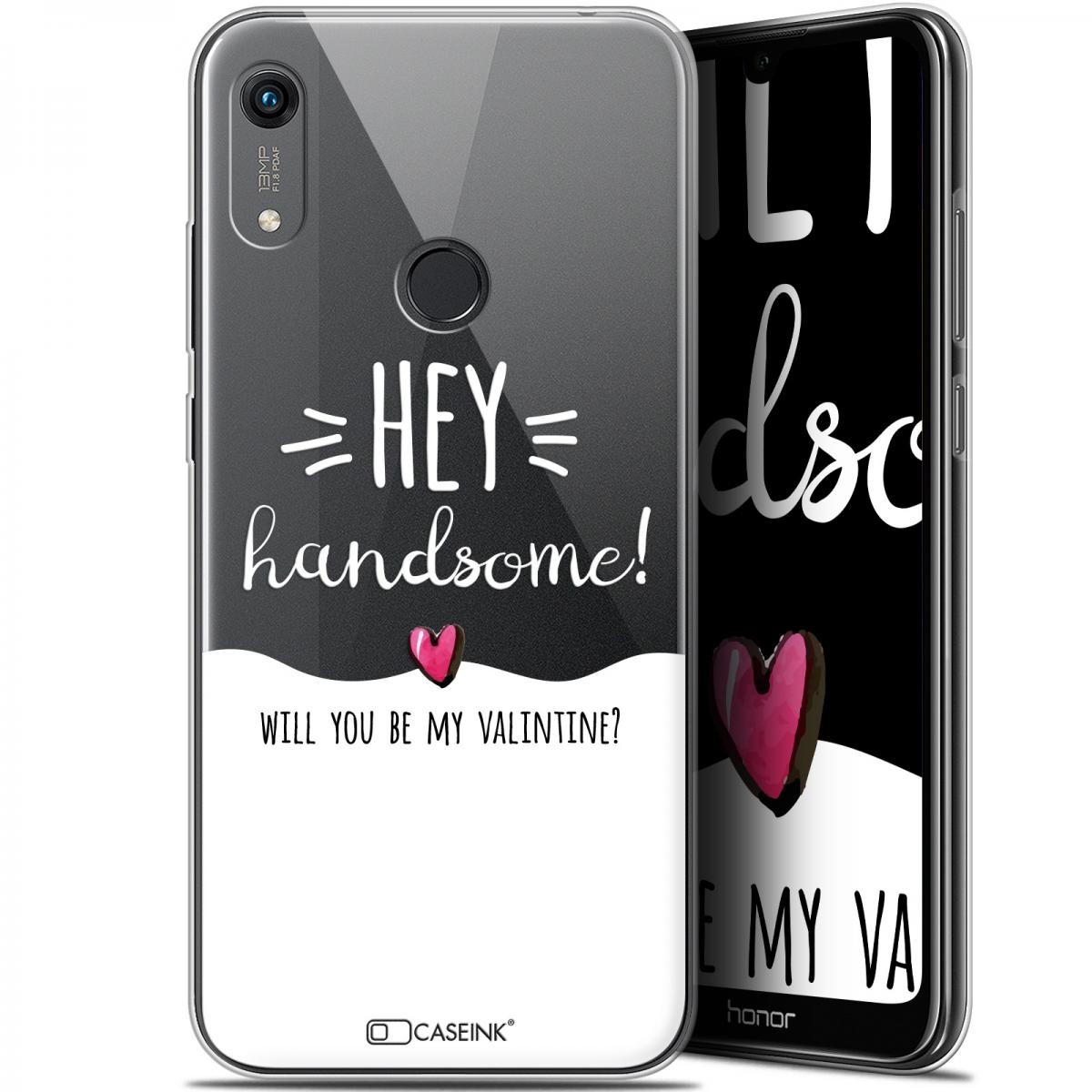Caseink - Coque Pour Huawei Honor 8A (6.1 ) [Gel HD Collection Love Saint Valentin Design Hey Handsome ! - Souple - Ultra Fin - Imprimé en France] - Coque, étui smartphone