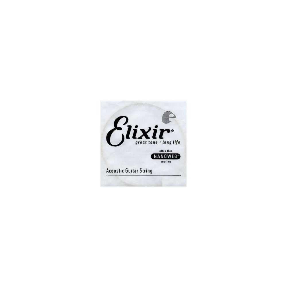 Elixir - Corde au détail guitare acoustique Elixir Nanoweb 052 - 15152 - Accessoires instruments à cordes
