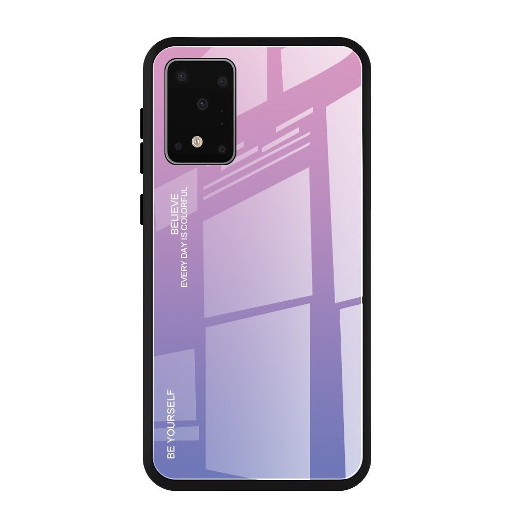 marque generique - Coque en TPU hybride de couleur dégradé rose/violet pour votre Samsung Galaxy S11 - Coque, étui smartphone