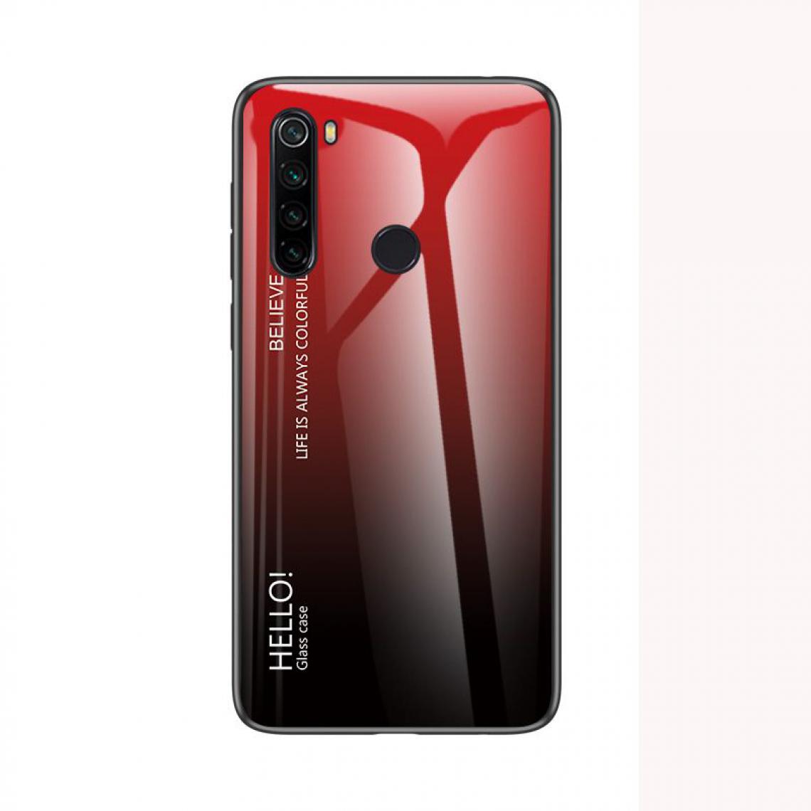 OtterBox - Housse Etui Coque de protection pour Xiaomi Redmi Note 8 Arriere Rigide dégradé [Rouge] - Coque, étui smartphone