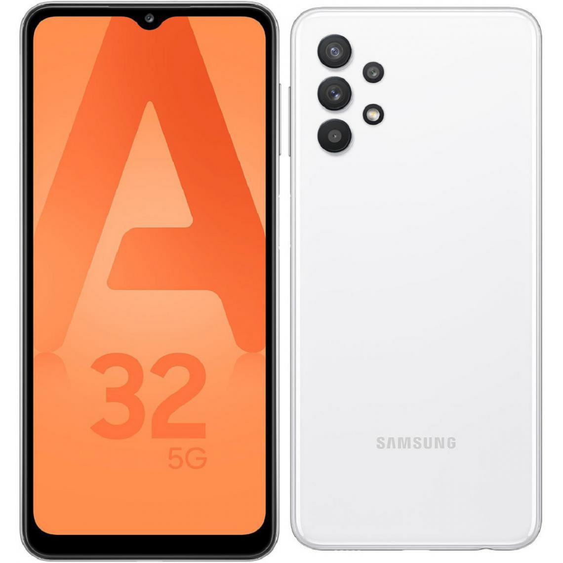 Samsung - Galaxy A32 5G 128 Go Blanc - Smartphone Android