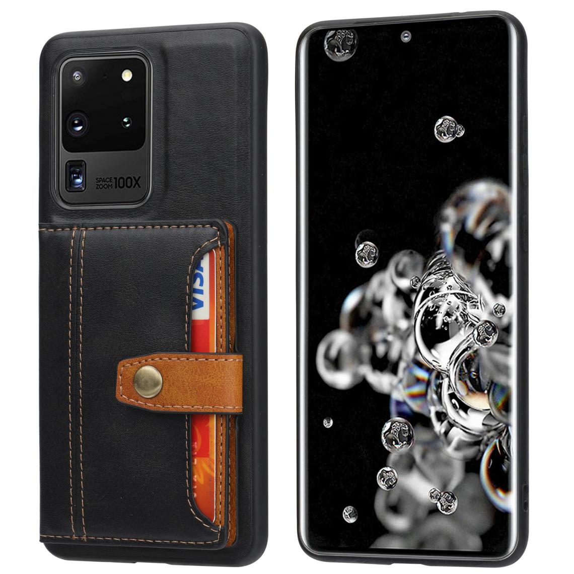 OtterBox - Samsung Galaxy S20 Ultra Housse Etui Coque de protection (Porte Carte integré) [Noir] - Coque, étui smartphone