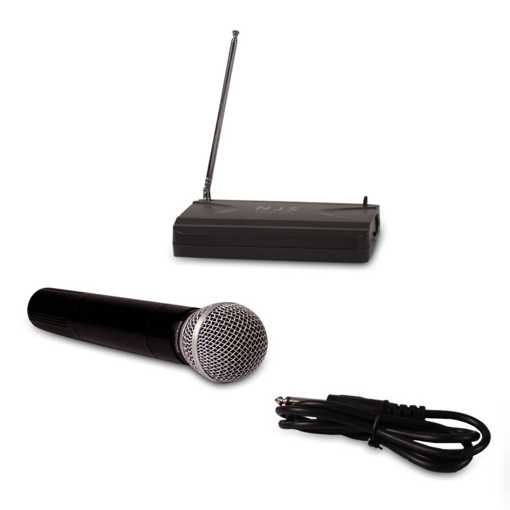 New Jersey Sound - Micro main VHF NJS-200 avec émetteur, récepteur - Accessoires DJ
