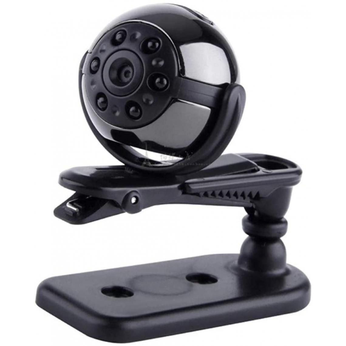 Chrono - Caméra de sport HD 1080p, mini caméra espion, prise de vue grand angle 150, 12 millions de pixels, vision nocturne infrarouge, caméra d'action(Noir) - Autres accessoires smartphone