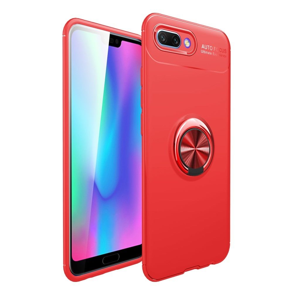marque generique - Coque en TPU bague rouge pour votre Huawei Honor 10 - Autres accessoires smartphone