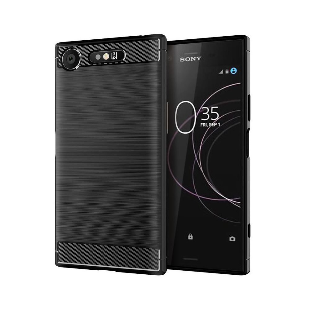 marque generique - Etui Coque de protection durable souple pour Sony Xperia XZ1 - Noir - Autres accessoires smartphone
