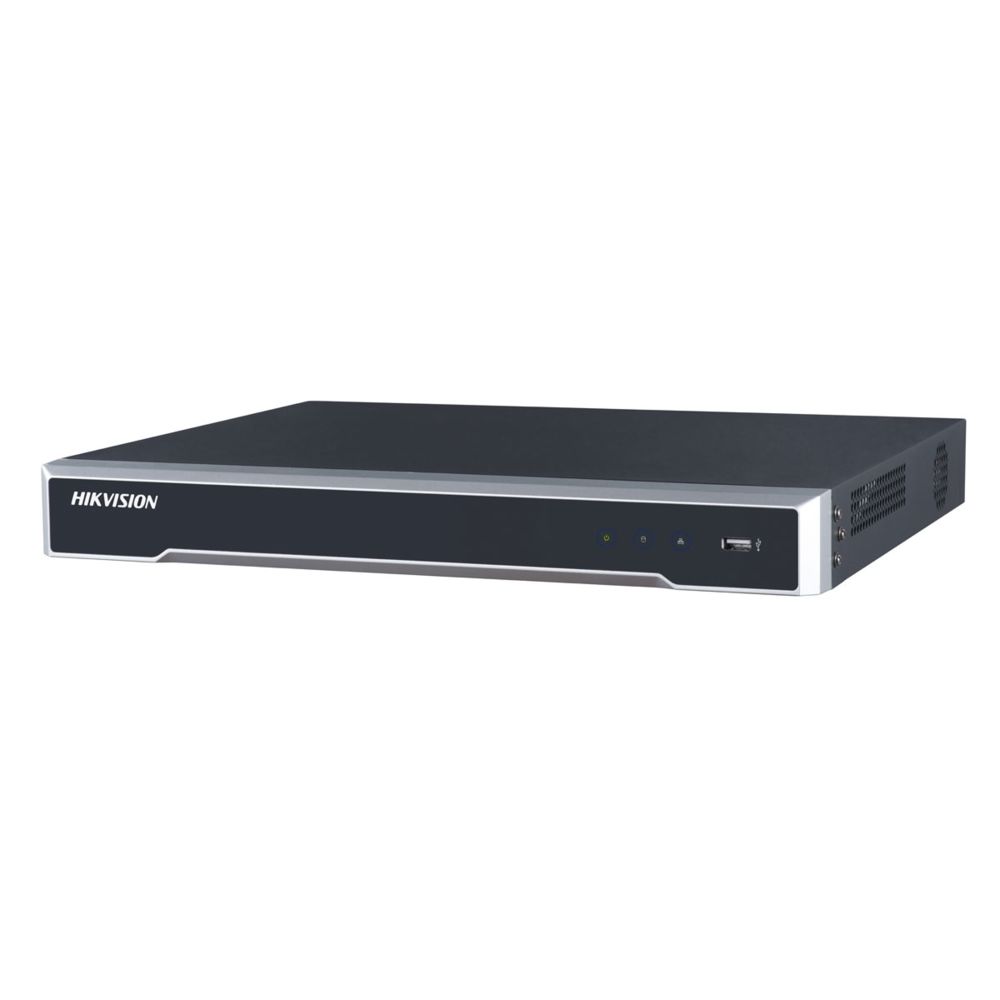 Hikvision - DS-7616NI-I2-16P ENREGISTREUR NVR IP 16 VOIES POE HDMI & VGA 12MP RESO - Caméra de surveillance connectée