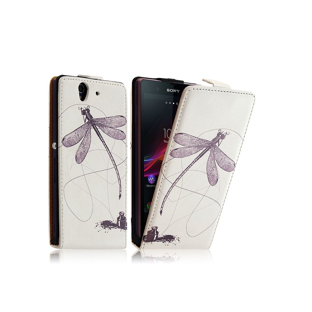 Karylax - Housse Coque Etui pour Sony Xperia Z motif LM01 - Autres accessoires smartphone