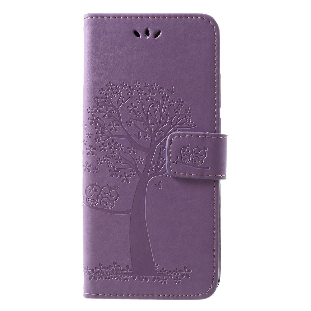 marque generique - Etui en PU fleur papillon avec support violet clair pour Huawei P30 Pro - Autres accessoires smartphone