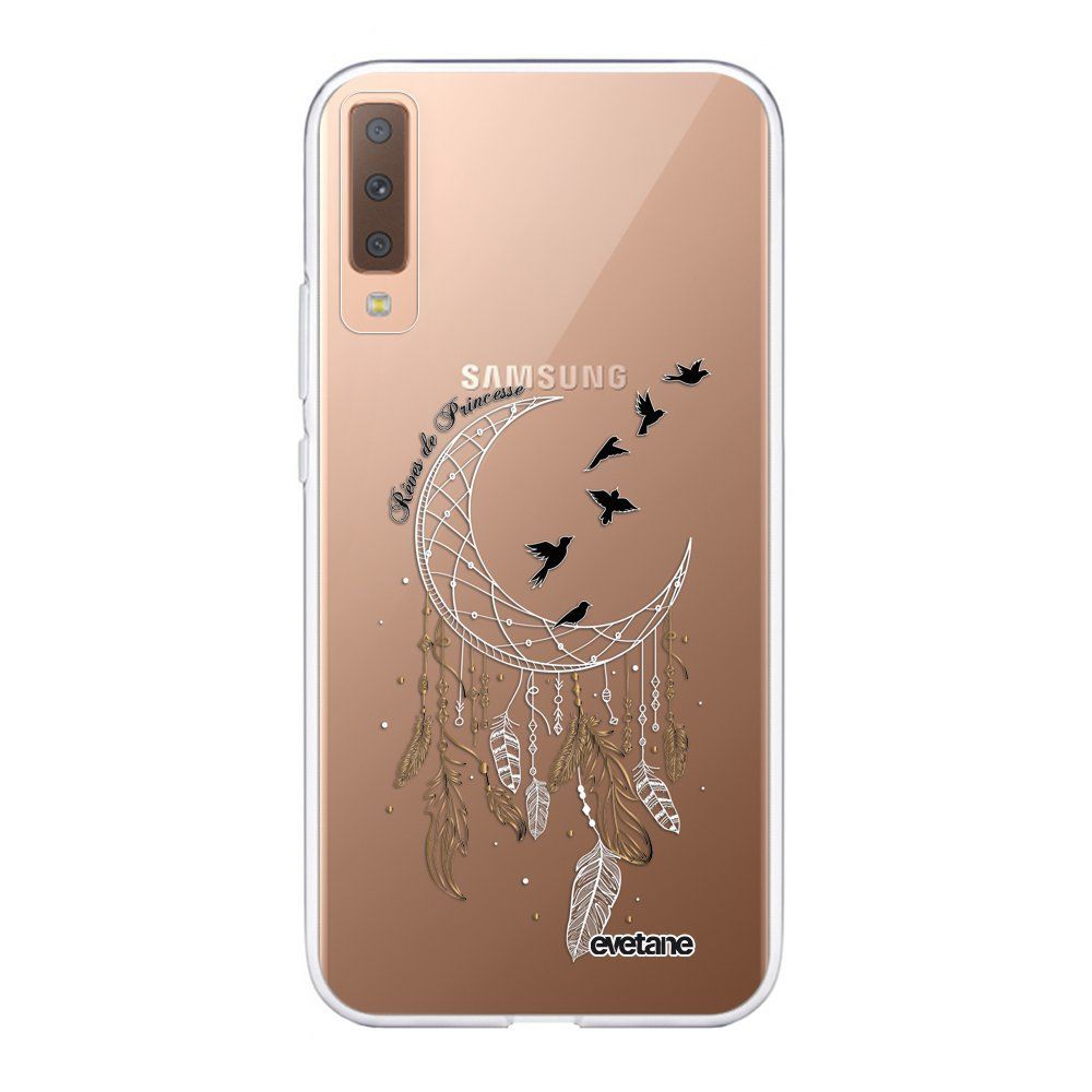 Evetane - Coque Samsung Galaxy A7 2018 360 intégrale transparente Rêves de princesse Ecriture Tendance Design Evetane. - Coque, étui smartphone