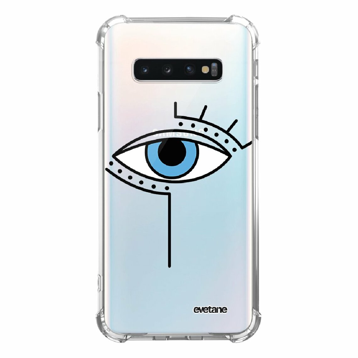 Evetane - Coque Samsung Galaxy S10 silicone anti-choc souple angles renforcés transparente - Coque, étui smartphone