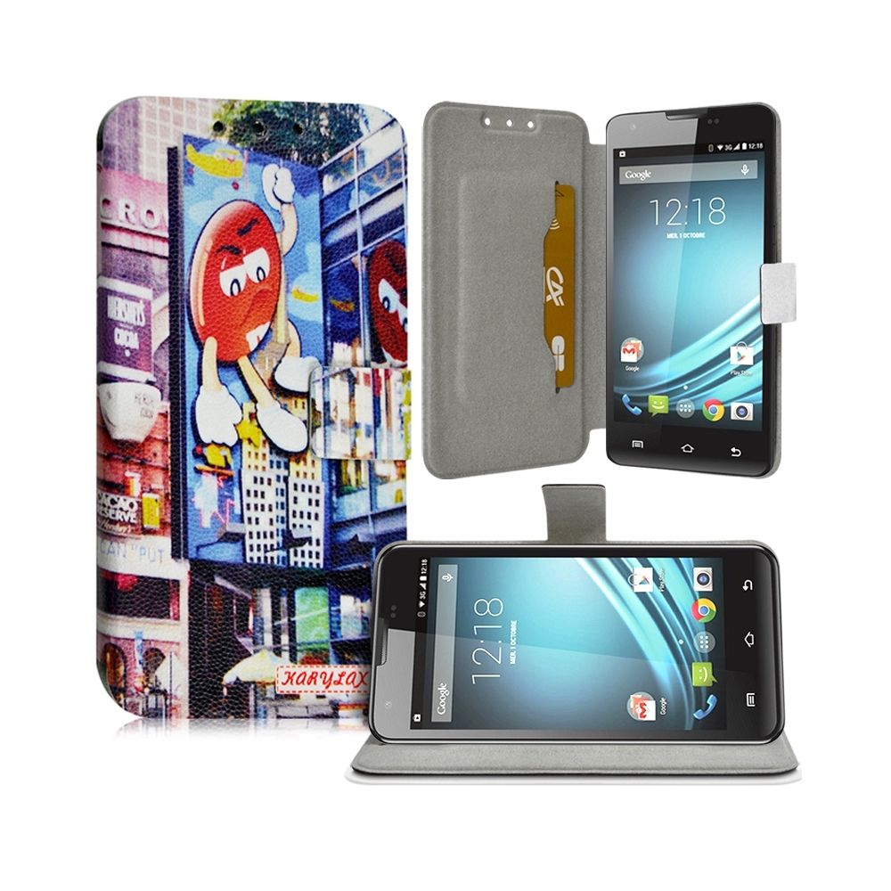 Karylax - Etui Universel XL Motif KJ26 pour Smartphone Insys AC7-DJ02 - Autres accessoires smartphone
