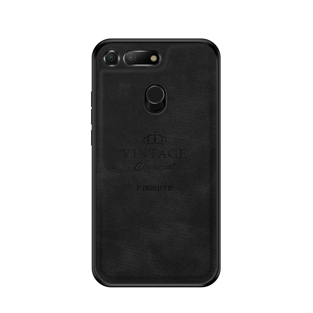 marque generique - Etui en PU série honorable hybride noir pour votre Huawei Honor View 20/V20 - Coque, étui smartphone